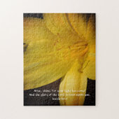 Blume des Glaubens Isaiah Lily Puzzle (Vertikal)