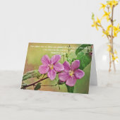 Blume des Glaubens Matthew 18:20 Note Card Karte (Gelbe Blume)