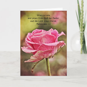 Blume des Glaubens Philippinen Art Note Card Karte