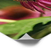 Blume des Glaubens Psalm 111:4 Art Poster (Ecke)