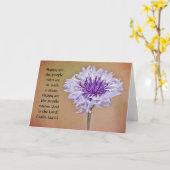 Blume des Glaubenssachelors Button-Psalm-Karte Karte (Gelbe Blume)