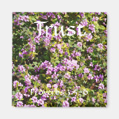 Blume des Glaubensstifters Magnet (Vorne)