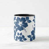 Blume des Hawaiianischen Blauen Hibiskus Tasse (Zentrum)