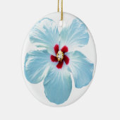 Blume des hawaiianischen Hibiskus Keramik Ornament (Rechts)