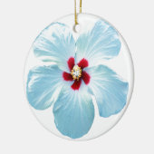 Blume des hawaiianischen Hibiskus Keramik Ornament (Links)