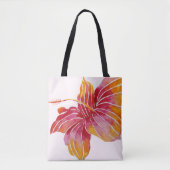 Blume des hawaiianischen Hibiskus | Volldrucktasch Tasche (Vorderseite)