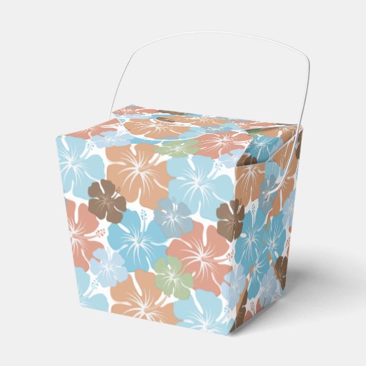 Blume des hawaiianischen tropischen Hibiskus Geschenkschachtel (Vorderseite)