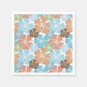 Blume des hawaiianischen tropischen Hibiskus Serviette