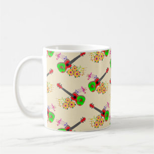 Blume des hawaiianischen Ukulele-Hibiskus Kaffeetasse