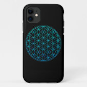Blume des heiligen Geometriesymbols im alten Zen Case-Mate iPhone Hülle (Rückseite)