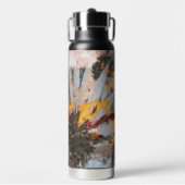 Blume des Herbstes Trinkflasche (Vorderseite)