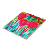 Blume des Herzens bluten Fliese (Seite)