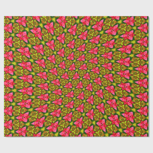 Blume des Herzens Geschenkpapier (Flach)