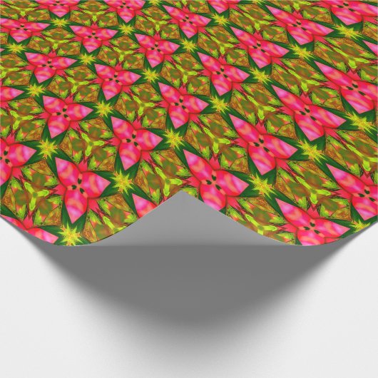 Blume des Herzens Geschenkpapier (Ecke)