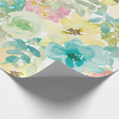 Blume des Herzens Geschenkpapier (Ecke)