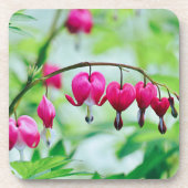 Blume des Herzens Getränkeuntersetzer (Vorderseite)