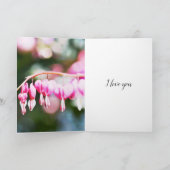 Blume des Herzens Karte (Innenseite)