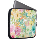 Blume des Herzens Laptopschutzhülle (Vorne Rechts)