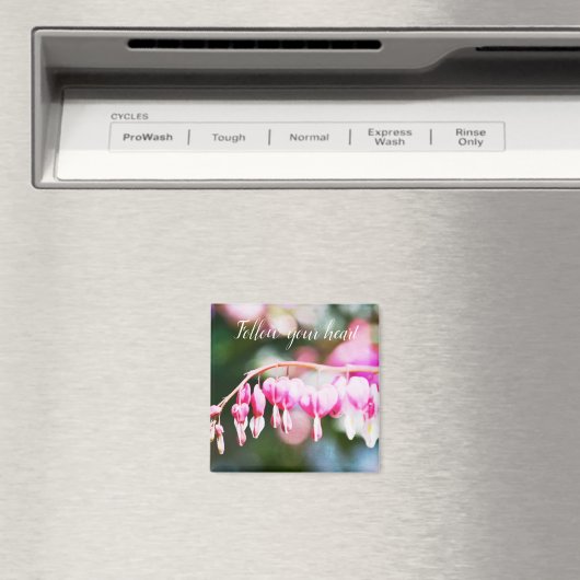 Blume des Herzens Magnet (In Situ (Geschirrspüler))
