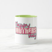 Blume des Herzens - Muttertag Tasse (Zentrum)