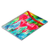 Blume des Herzens Notizblock (Linke Seite)