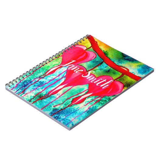 Blume des Herzens Notizblock (Linke Seite)