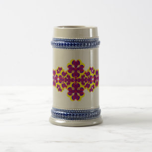 Blume des Herzens von Kenneth Yoncich Bierglas