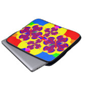 Blume des Herzens von Kenneth Yoncich Laptopschutzhülle (Vorne Knopf)