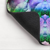 Blume des Hibiskus multipliziert Abstrakt Personal Mousepad (Ecke)