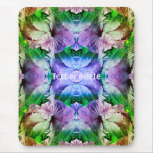 Blume des Hibiskus multipliziert Abstrakt Personal Mousepad