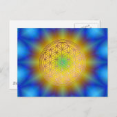 Blume des Humbug Motiv 10 Postkarte (Vorne/Hinten)