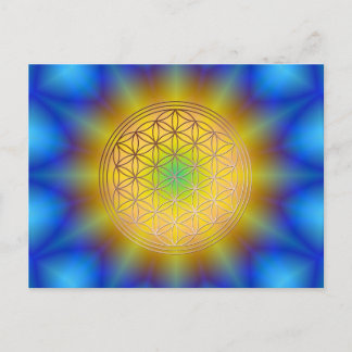 Blume des Humbug Motiv 10 Postkarte