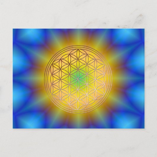 Blume des Humbug Motiv 10 Postkarte (Vorderseite)