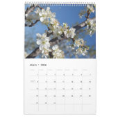 Blume des Jahres - Personalisierte Blüte Kalender (Mär 2026)