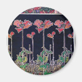 Blume des Jugendstils, Mucha Magnet (Vorne)