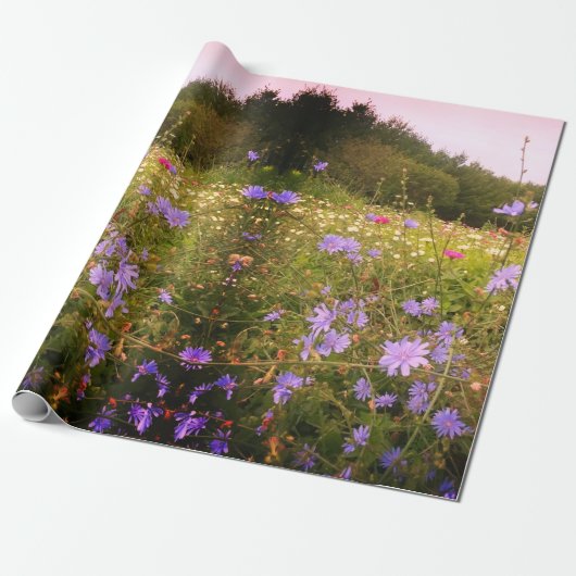 Blume des Kerns Geschenkpapier (Ungerollt)