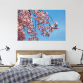 Blume des Kirschbaumes Leinwanddruck (Insitu (Schlafzimmer))