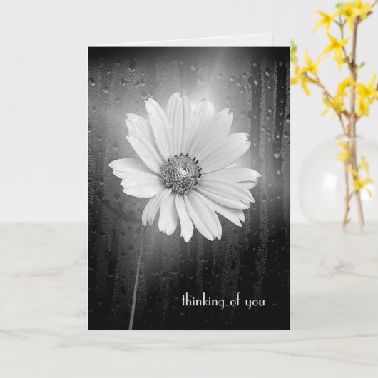 Blume des Kosmos Karte (Gelbe Blume)