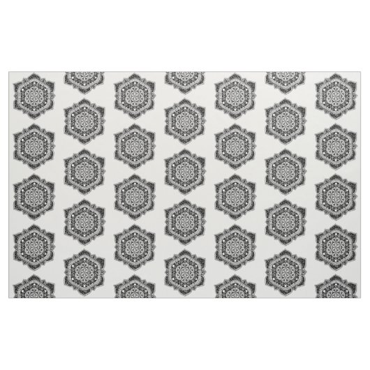 Blume des Leben Mandala-Gewebes Stoff (Fat Quarter (45,7 x 55,9 cm))
