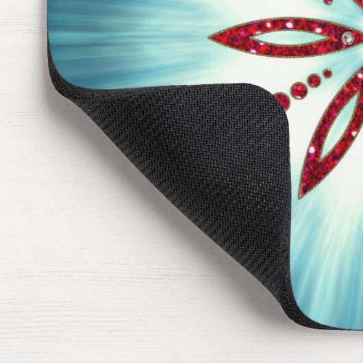 Blume des Lebens - Aphrodite Amulett Mousepad (Ecke)