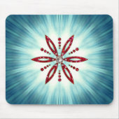 Blume des Lebens - Aphrodite Amulett Mousepad (Vorne)