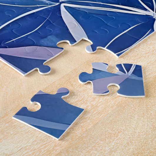 Blume des Lebens - Aquarellmalerei Puzzle (Seite)