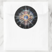 Blume des Lebens auf Erden Runder Aufkleber (Tasche)