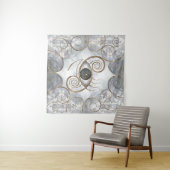 Blume des Lebens - Augentropfen Wandteppich (Beispiel (Horizontal))