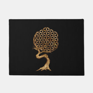 Blume des Lebens - Baum des Lebens Fußmatte