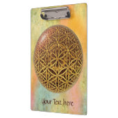 Blume des Lebens / Blume des Lebens - Ballgitter G Klemmbrett (Links)