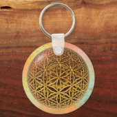 Blume des Lebens / Blume des Lebens - Ballgitter G Schlüsselanhänger (Vorderseite)