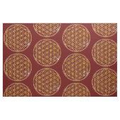 Blume des Lebens / Blume des Lebens - Gold Stoff (Fat Quarter (45,7 x 55,9 cm))