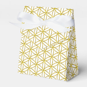 Blume des Lebens / Blume des Lebens - goldenes Mus Geschenkschachtel