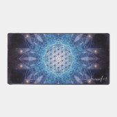 Blume des Lebens | Blume des Lebens-Heiliges Unive Schreibtischunterlage (Vorderseite)